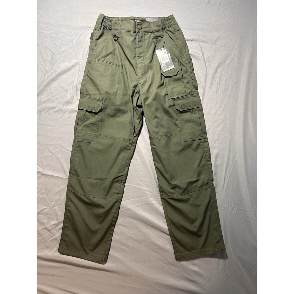 5.11 Tactical Men's Olive Green Cargo Chinos